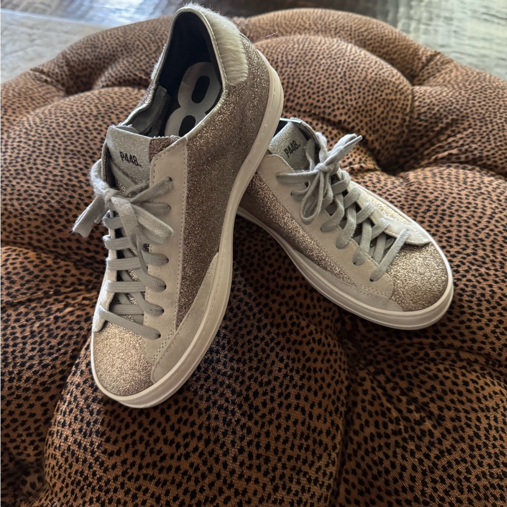 P448 Sparkling Beige Sneakers